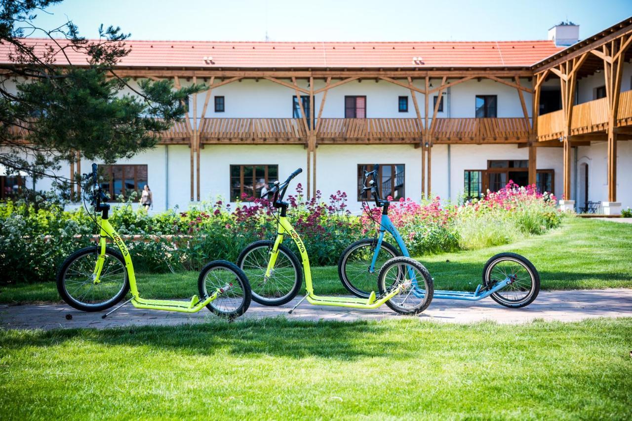 Dvůr Perlová voda Budyne nad Ohri Exterior foto